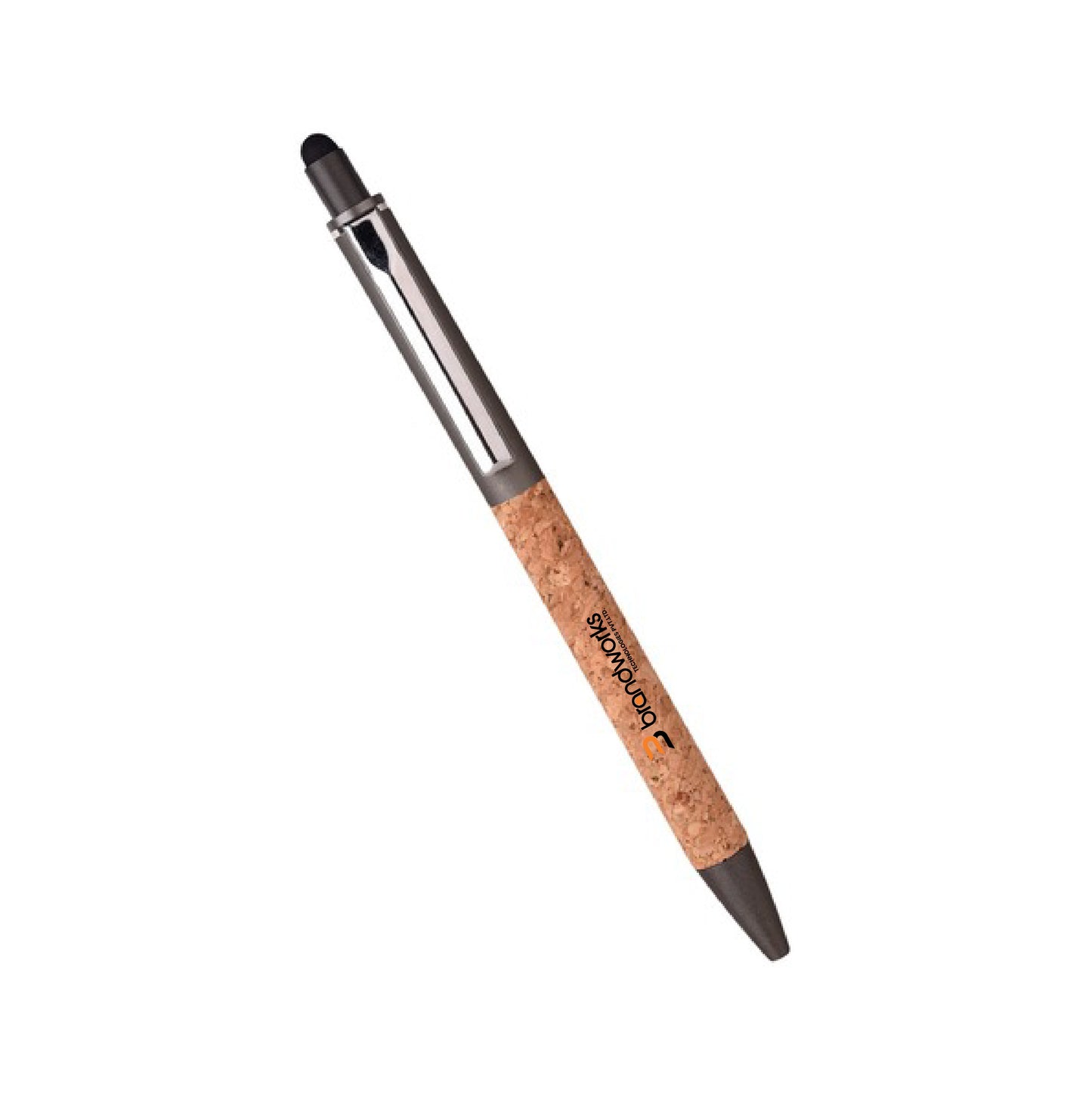 Cork Pen with stylus tip
