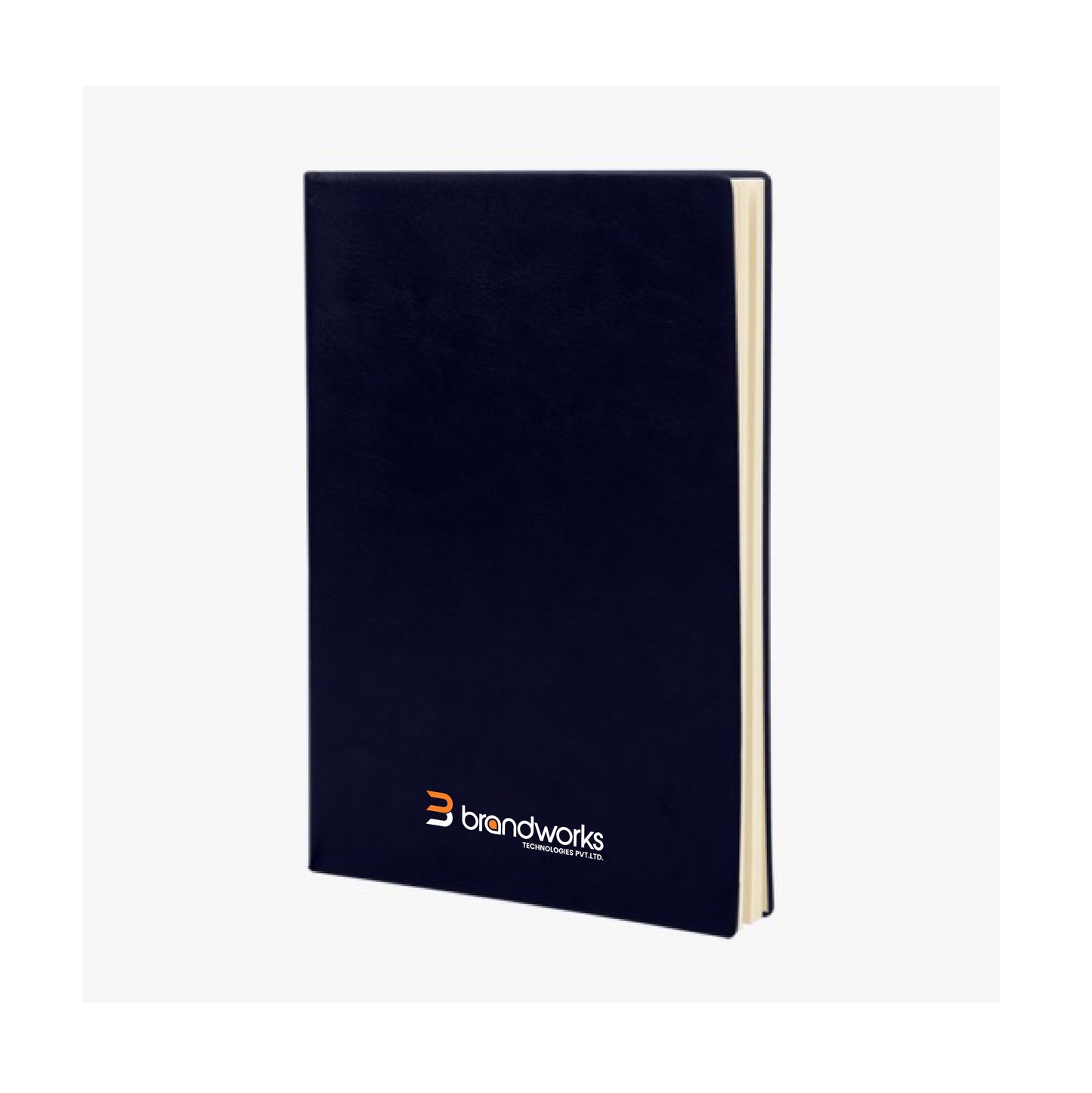 Concise Navy Blue A5 Diary with Soft touch PU Cover