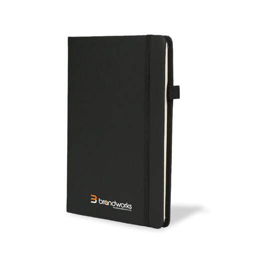 A5 Classic Black Corporate Diary with Italian PU Cover Diary