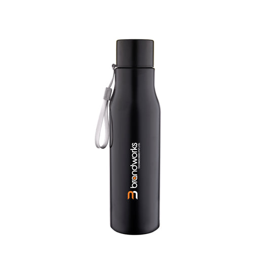 Black 750 ml Sturdy Sports Bottle